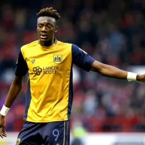 Tammy Abraham in Action: Nottingham Forest vs. Bristol City, Sky Bet Championship (January 2017) Tammy Abraham in Action: Nottingham Forest vs. Bristol City, Sky Bet Championship (January 2017)