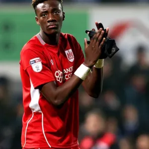 Tammy Abraham in Action: Sky Bet Championship Clash between Ipswich Town and Bristol City (December 2016)