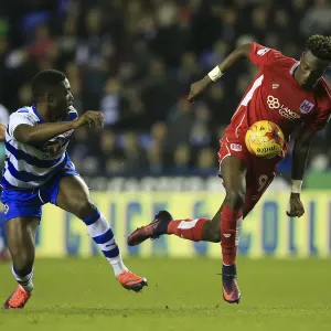 Tammy Abraham in Action: Sky Bet Championship Clash between Reading and Bristol City (Nov. 2016)