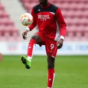 Tammy Abraham in Action: Wigan Athletic vs. Bristol City, Sky Bet Championship (11 March 2017)