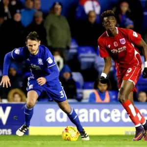 Tammy Abraham Outsmarts Jonathan Grounds: Bristol City vs. Birmingham City, 2016 - Football Action Tammy Abraham Outsmarts Jonathan Grounds: Bristol City vs. Birmingham City, 2016 - Football Action