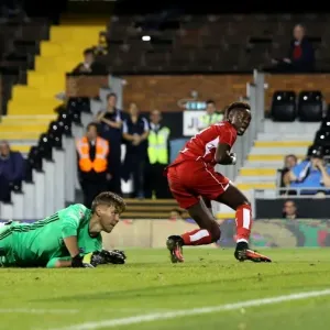 Tammy Abraham Late Goal Print (Fulham v Bristol City EFL Cup) Tammy Abraham Late Goal Print (Fulham v Bristol City EFL Cup)