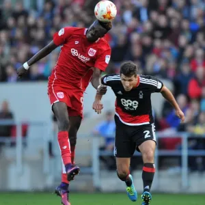 Print of Tammy Abraham's Header in Sky Bet Championship Match
