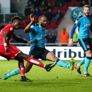 Tammy Abraham's Shot: Bristol City vs Fleetwood Town in FA Cup Third Round Proper Tammy Abraham's Shot: Bristol City vs Fleetwood Town in FA Cup Third Round Proper