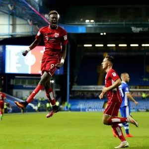Tammy Abraham's Strike: Bristol City's First Goal in Sheffield Wednesday Championship Clash (September 13, 2016)