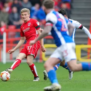 Taylor Moore's Thrilling Performance: Bristol City vs. Blackburn Rovers in Sky Bet EFL Championship (Ashton Gate Stadium) Taylor Moore's Thrilling Performance: Bristol City vs. Blackburn Rovers in Sky Bet EFL Championship (Ashton Gate Stadium)