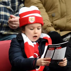 Print of Bristol City vs Middlesbrough Sky Bet Championship match Print of Bristol City vs Middlesbrough Sky Bet Championship match