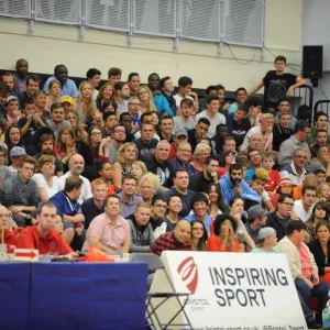 A Tense Moment at SGS Wise Campus: Basketball Showdown Between Bristol Flyers and Plymouth Raiders A Tense Moment at SGS Wise Campus: Basketball Showdown Between Bristol Flyers and Plymouth Raiders