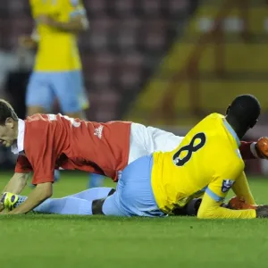 Tense Rivalry: Last vs Boateng in Bristol City U21s vs Crystal Palace U21s Tense Rivalry: Last vs Boateng in Bristol City U21s vs Crystal Palace U21s