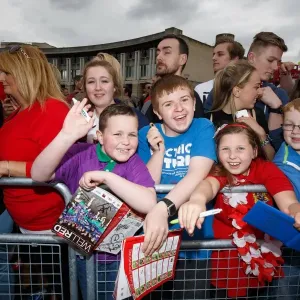 Thousands Celebrate: Bristol City's Championship Promotion Parade Thousands Celebrate: Bristol City's Championship Promotion Parade