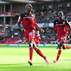 Bristol City Marvin Elliott Equalizer Print