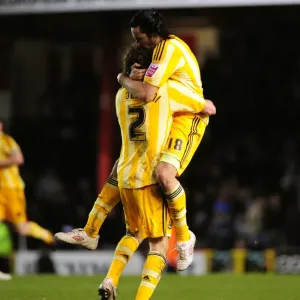 Thrilling Jonas Gutierrez Goal Celebration: Championship Clash between Bristol City and Newcastle United (2010) Thrilling Jonas Gutierrez Goal Celebration: Championship Clash between Bristol City and Newcastle United (2010)