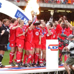 Bristol City FC 02-03 LDV Trophy Print Bristol City FC 02-03 LDV Trophy Print