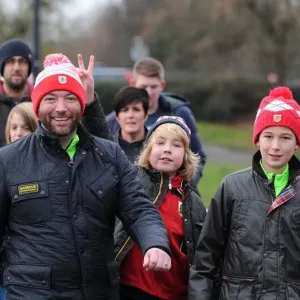 Throngs of Bristol City Fans Heading to Ashton Gate for FA Cup Showdown vs. West Ham United Throngs of Bristol City Fans Heading to Ashton Gate for FA Cup Showdown vs. West Ham United