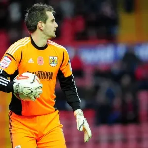 Tom Heaton in Action Print: Bristol City vs Peterborough United Tom Heaton in Action Print: Bristol City vs Peterborough United
