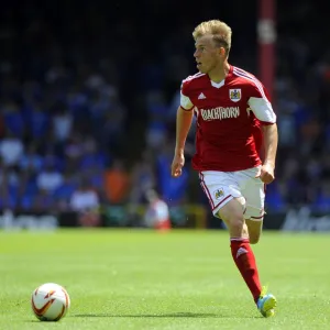 Tom King in Action: Bristol City vs Glasgow Rangers (2013), Ashton Gate Stadium