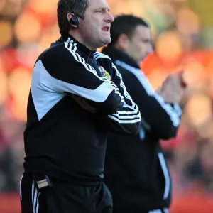 Tony Docherty, Assistant Manager of Bristol City, Focuses on Championship Match against Charlton Athletic