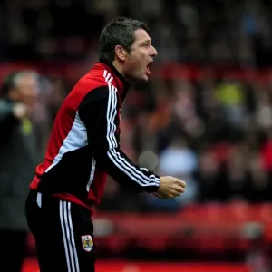 Tony Docherty: Assistant Manager of Bristol City Football Club During Match Against Southampton Tony Docherty: Assistant Manager of Bristol City Football Club During Match Against Southampton