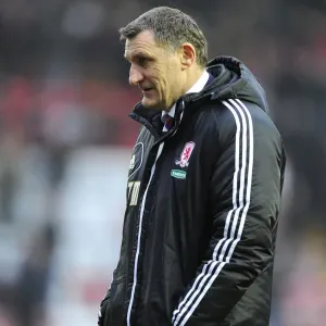 Tony Mowbray's Disappointment: Middlesbrough Manager's Dejected Reaction to Bristol City's Victory (Npower Championship, 09-03-2013) Tony Mowbray's Disappointment: Middlesbrough Manager's Dejected Reaction to Bristol City's Victory (Npower Championship, 09-03-2013)