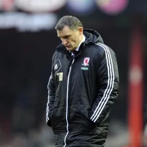 Tony Mowbray's Disappointment: Bristol City V Middlesbrough, 09-03-2013 Tony Mowbray's Disappointment: Bristol City V Middlesbrough, 09-03-2013