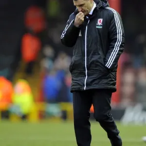Tony Mowbray's Disappointment: Bristol City vs Middlesbrough, 09-03-2013 Tony Mowbray's Disappointment: Bristol City vs Middlesbrough, 09-03-2013