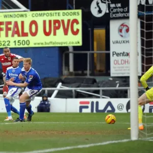 Tyronne Barnett's Thunderbolt: Oldham Athletic vs. Bristol City, Sky Bet League One Tyronne Barnett's Thunderbolt: Oldham Athletic vs. Bristol City, Sky Bet League One