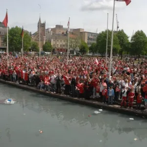United in Passion: A Sea of Bristol City Football Club Fans