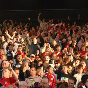 United in Passion: A Sea of Bristol City Football Club Fans