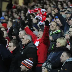 Unwavering Passion of Bristol City Fans at MK Dons vs. Bristol City (February 7, 2015) Unwavering Passion of Bristol City Fans at MK Dons vs. Bristol City (February 7, 2015)