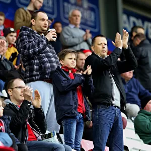 Unwavering Passion of Bristol City Fans at Wigan Athletic Championship Match, November 2017