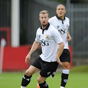 Wade Elliott in Action: Cheltenham Town vs. Bristol City, July 2014
