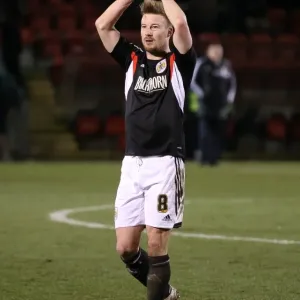 Wade Elliott Appreciates Fans: Leyton Orient vs. Bristol City, 11-02-2014 Wade Elliott Appreciates Fans: Leyton Orient vs. Bristol City, 11-02-2014