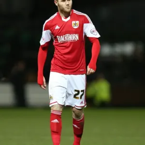 Wes Burns in Action: League One Clash between Notts County and Bristol City, 2013 Wes Burns in Action: League One Clash between Notts County and Bristol City, 2013