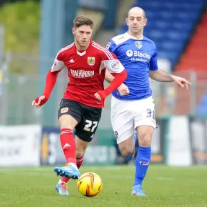 Wes Burns in Action: Oldham Athletic vs. Bristol City (February 2014) Wes Burns in Action: Oldham Athletic vs. Bristol City (February 2014)