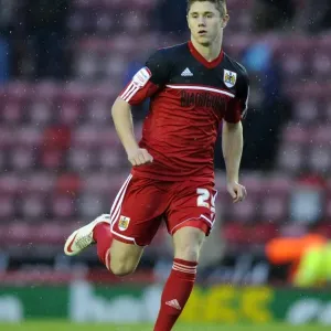 Wes Burns Debuts for Bristol City Against Leicester City, January 2013 - Ashton Gate Stadium
