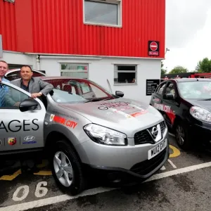 Bristol City FC Receives New Media Car at Pre-Season Open Day Print