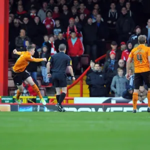 Season 12-13 Framed Print Collection: Bristol City v Wolves