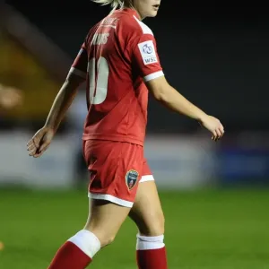 Print of Women's Champions League match at Ashton Gate Print of Women's Champions League match at Ashton Gate