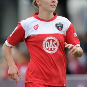 Women's Super League: Loren Dykes of Bristol Academy in Action Against Manchester City