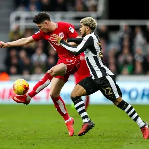 Yedlin vs. O'Dowda Print - A Championship Showdown at St. James Park