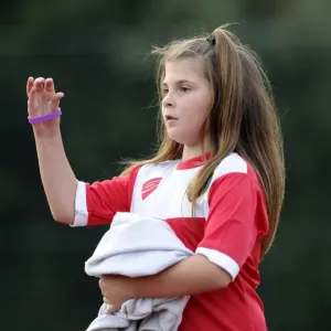 Young Fan's Excitement at FA WSL Match: BAWFC vs Arsenal Ladies (2014)