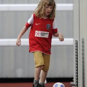 Young Fan's Thrill at FA WSL Match: BAWFC vs Arsenal Ladies