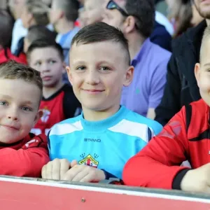 Young Fans Thrilling Excitement: Bristol City vs. Swindon Town at Ashton Gate Stadium (April 2015) Young Fans Thrilling Excitement: Bristol City vs. Swindon Town at Ashton Gate Stadium (April 2015)
