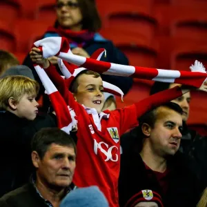 Young Bristol City fans print Young Bristol City fans print