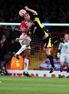 Images Dated 28th December 2009: 09-10 Football Showdown: Bristol City vs. Watford - A Clash of First Teams