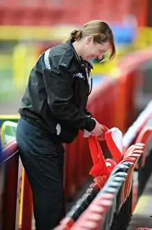 12, 000 Scarves Laid Out: Uniting Bristol City and West Ham United Fans Before FA Cup Match