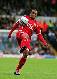 Leeds United v Bristol City Collection: 16/09/2011: Nicky Maynard of Bristol City in League Cup Clash against Leeds United at Elland Road