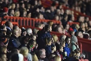 Images Dated 13th November 2014: 2, 400 Spectators Pack Ashton Gate for Exciting Bristol Academy vs