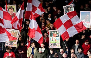 Images Dated 4th February 2017: 8, 000-Strong Unified Stand: Bristol City Fans vs Rotherham United