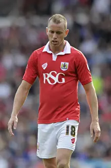 Bristol City V Doncaster Rovers Prints: Aaron Wilbraham in Action: Bristol City vs Doncaster Rovers